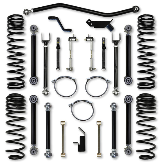 3.5 Inch X-Factor Short-Arm Suspension System For Jeep Wrangler TJ Rock Krawler-1