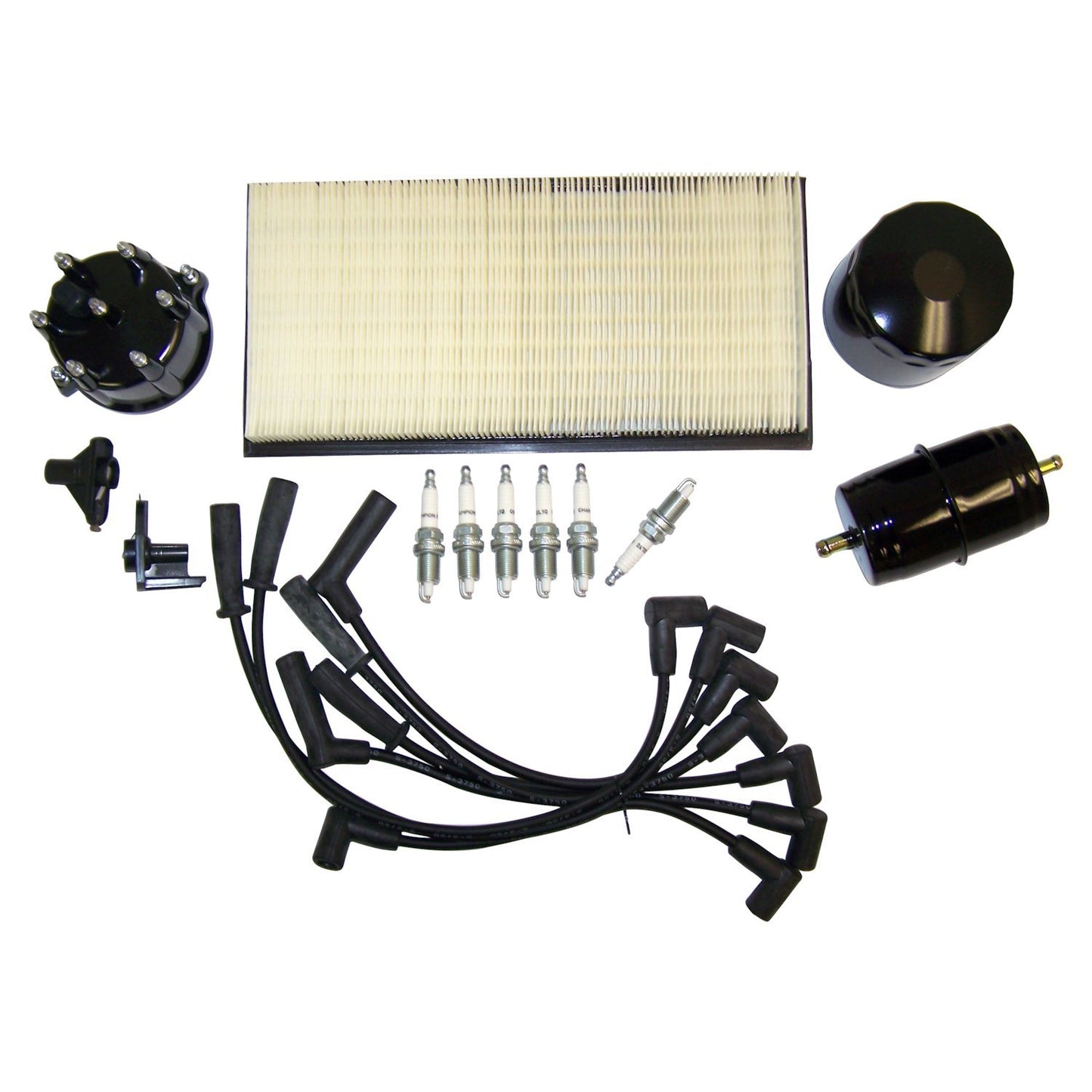 Tune Up Kit for 1994-1996 Jeep XJ Cherokee w/ 4.0L Engine Crown Automotive