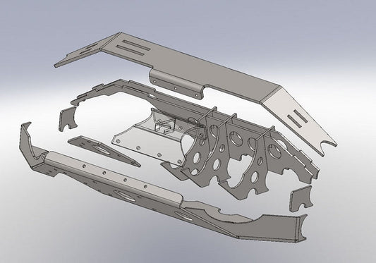 Dana 60 Full Hydro Mounting Kit: Dodge - Ultimate Arms for Reid Knuckles Artec Industries-1