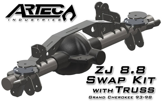 ZJ 8.8 Swap Kit W/Truss 93-98 Jeep Grand Cherokee Artec Industries-1
