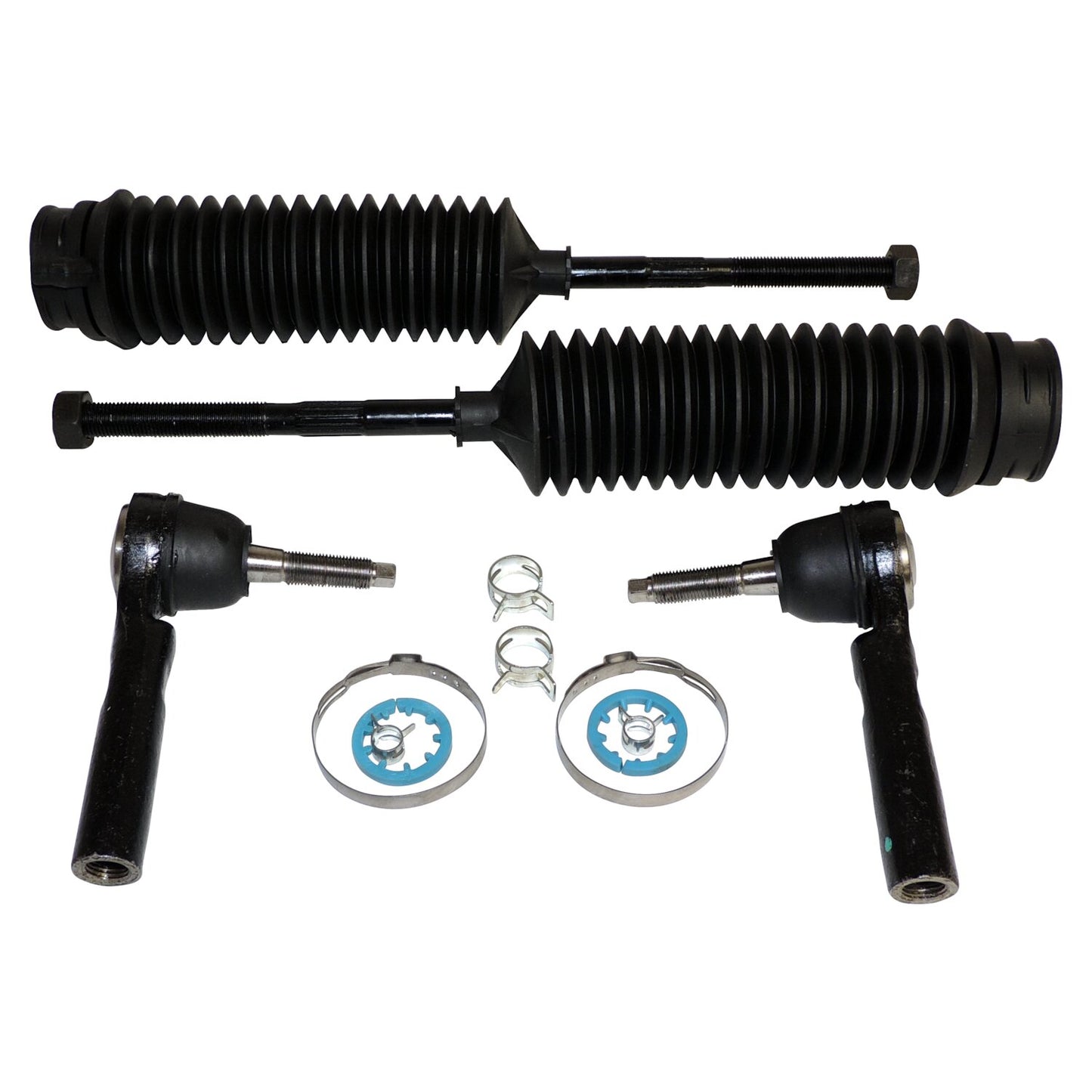 Left & Right Tie Rod End Kit for 2007-2017 Jeep MK Compass, Patriot Crown Automotive