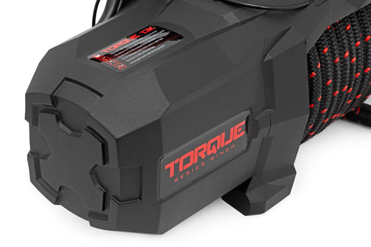 13000-Lb Pro Series Winch Synthetic Rope Rough Country-1