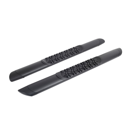 V3 Series Aluminum 5 Inch Elipse Side Steps Boards Only Textured Black 2021-2025 Ford Bronco Go Rhino-1