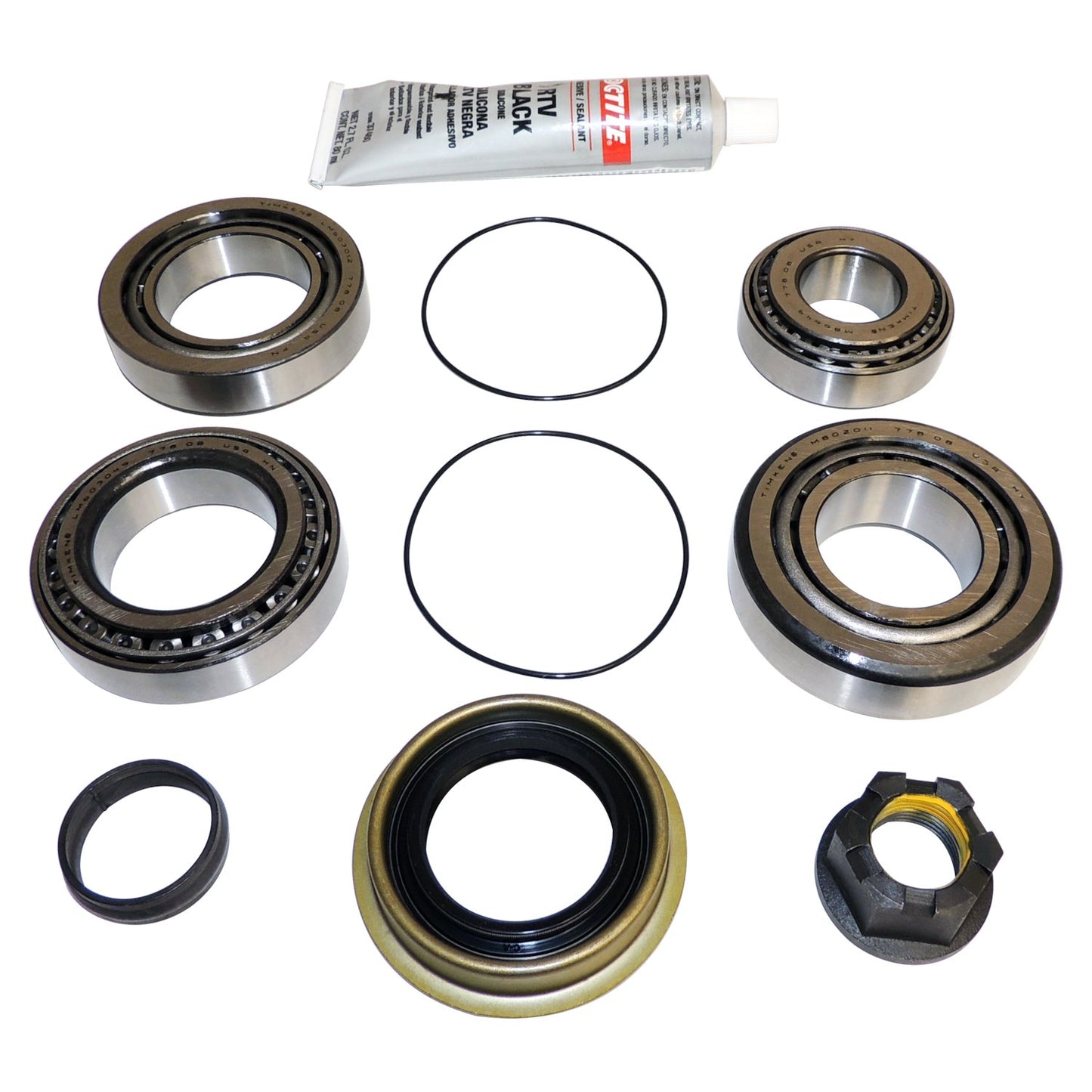 Differential Overhaul Kit 05-10 Jeep WK or XK Models w/ Chrysler 8.25 Inch Rear Axle Crown Automotive