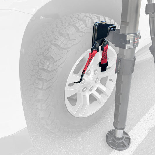 El Gato EG1 Tire Strap Hook Accessory Black Go Rhino-1