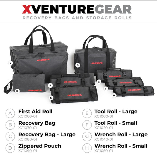 Xventure Gear Recovery Bag Textured Black Go Rhino-1