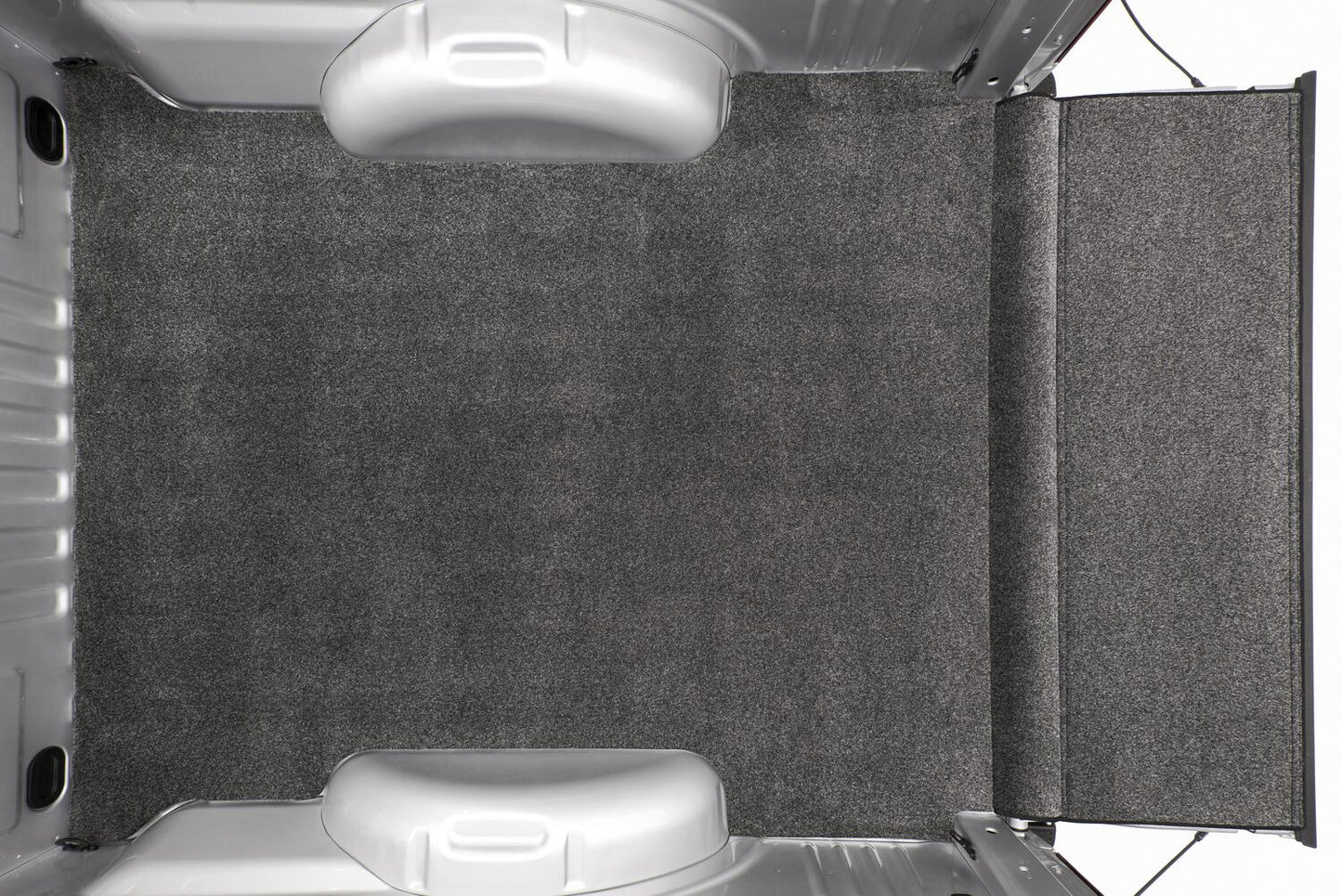 XLT Bedmat For Spray-In Or No Bed Liner 19+ (New Body Style) Silverado/Sierra 5'8 inch Bed With Multi-Pro Tailgate Without Carbonpro Bed Charcoal BedRug-6