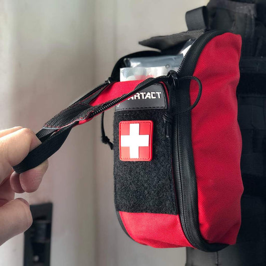 IFAK Kit Pouch MOLLE Back 1000d Cordura Nylon PALS Compatible Bartact-1