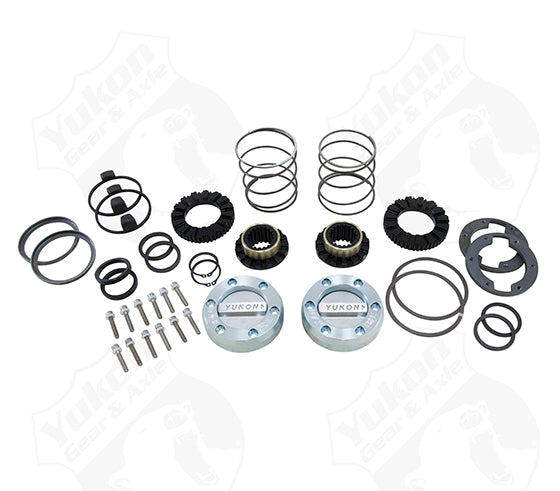 Hardcore Locking Hub Set For GM 8.5 Inch Front And Dana 44 19 Spline Yukon Gear & Axle