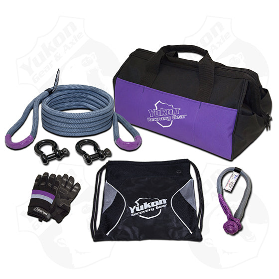 Recovery Kit With 3/4 Inch Kinetic Rope Yukon Gear & Axle