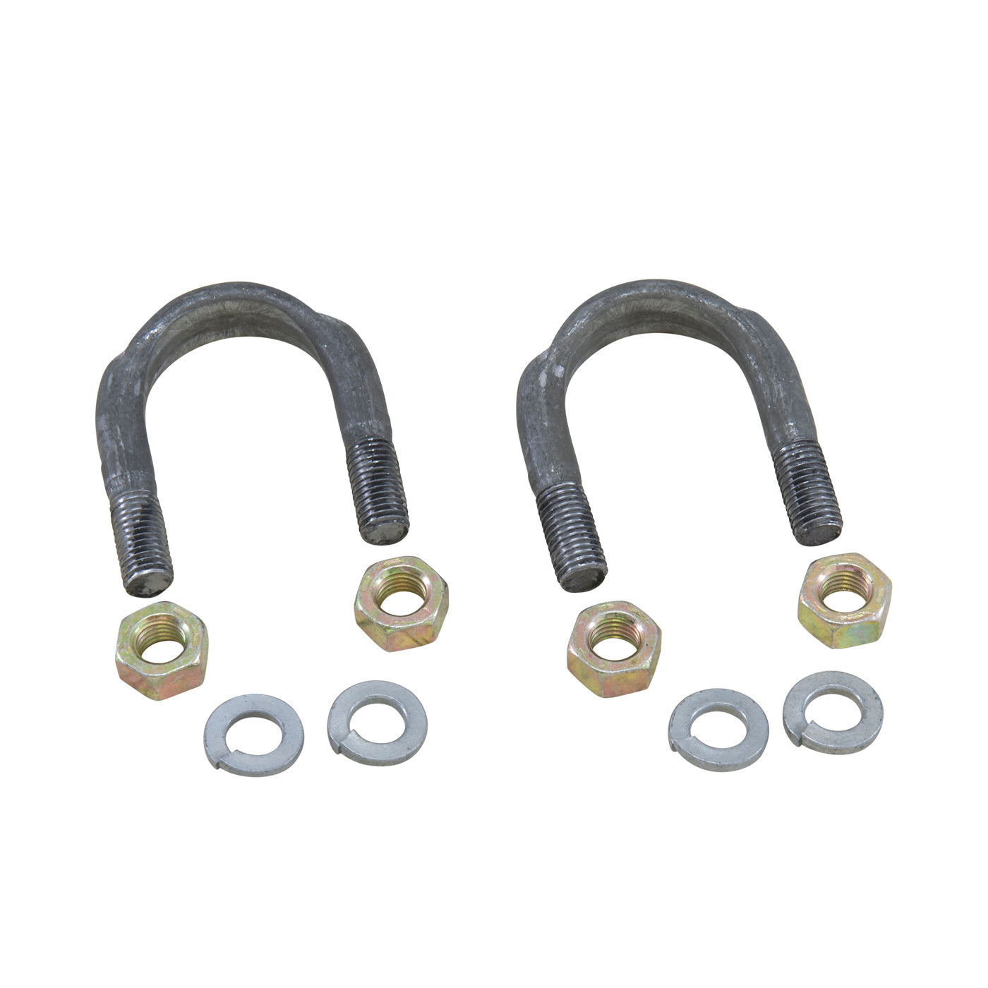 Dana 44 8.2 Inch 12P 12T Vet And Model 20 U-Bolts 1310 U-Bolt Kit 5/16 Inch x 1-3/8 Inch D30 D44 8.2 Inch 12P 12T Vet M20 (2 U-Bolts & 4 Nuts) Not Ford Yukon Gear & Axle