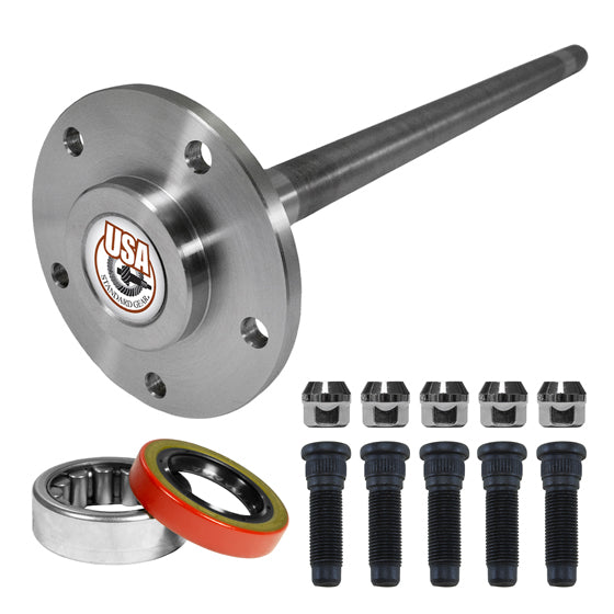 Rear Axle Kit Fits Ford 8.8 Inch Diff 31 Spline 5 Lug Right Hand 27-13/16 Inch Long USA Standard Gear-4