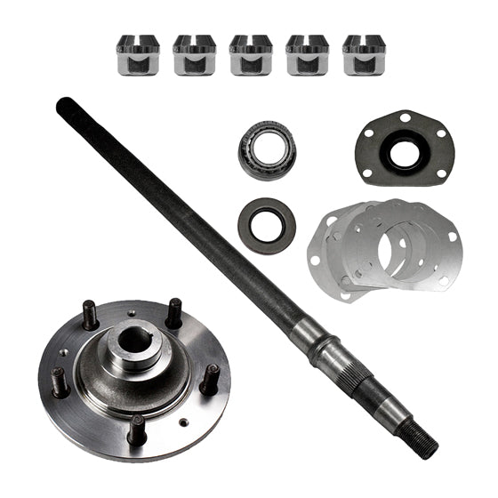 Rear Axle Kit Fits Amc M20 Diff 29 Spline Left Hand 28-5/8 Inch Long USA Standard Gear-3