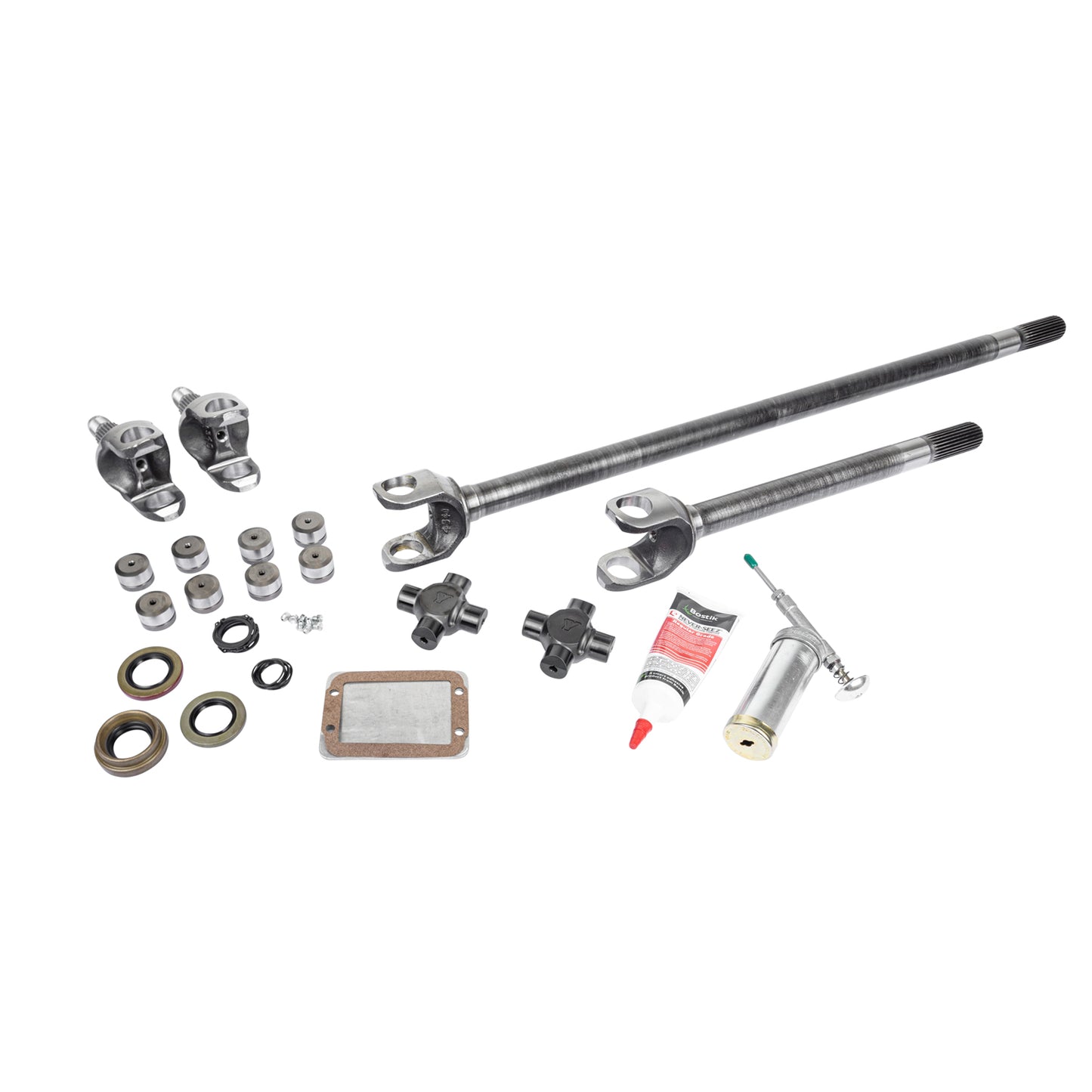 Chromoly Front Axle Kit, Dana 30, 27 Spline, Super Joints 1984-2001 Jeep Cherokee USA Standard Gear-7