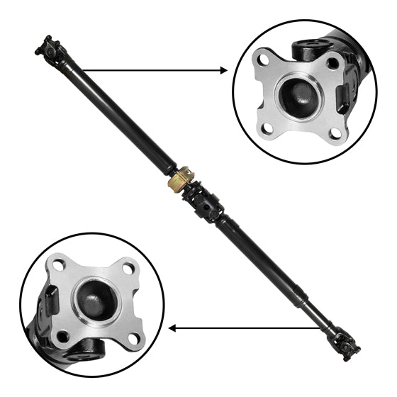 Std Rear D/S Tacoma 95-04 4Wd Ext Cab 2.7L M/T 3.4L A/T 01-04 Dbl Cab 65 Inch USA Standard Gear-4