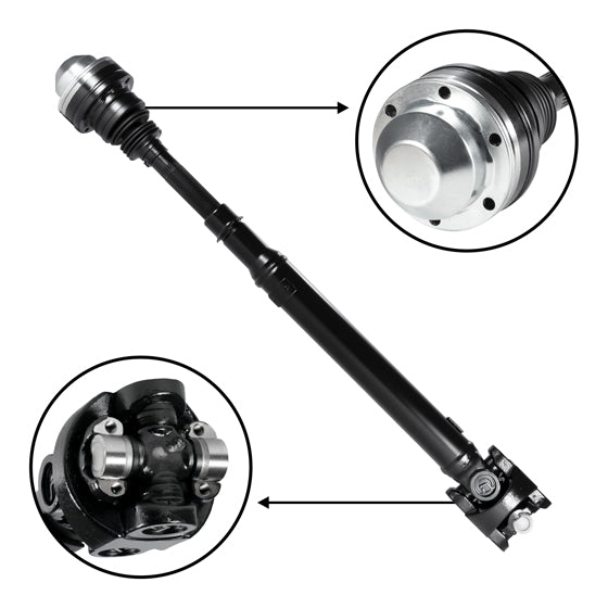 New Front Driveshaft For Grand Cherokee, 31-1/4 Inch Flange To Center USA Standard Gear