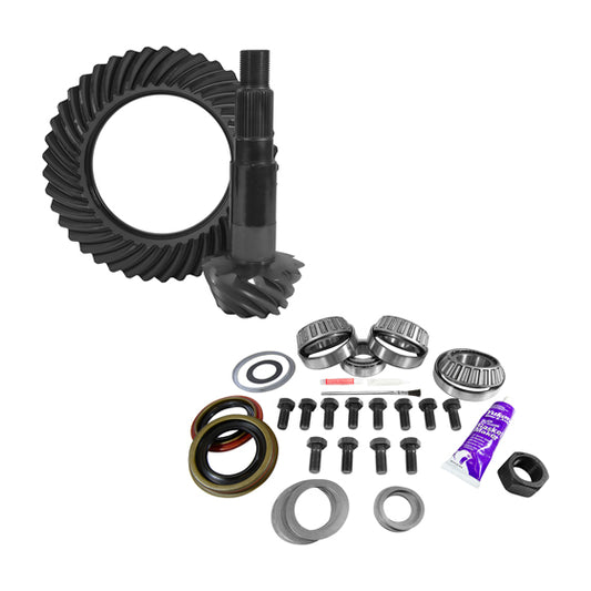 11.25 Inch Dana 80 4.11 Rear Ring & Pinion, Install Kit, 4.375 Inch Od Head Bearing USA Standard Gear