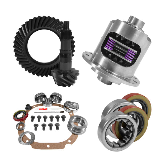 8.8 Inch Ford 4.11 Rear Ring & Pinion, Install Kit, 28Spl Posi, 2.25 Inch Axle Bearing USA Standard Gear