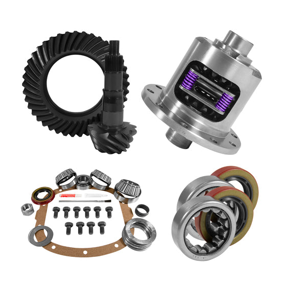 7.5 Inch GM 4.11 Rear Ring & Pinion, Install Kit, 26Spl Posi, 2.25 Inch Axle Bearing USA Standard Gear