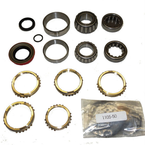 T4 GM Transmission Bearing/Seal Kit w/Synchro Rings 4-Speed Manual Trans USA Standard Gear