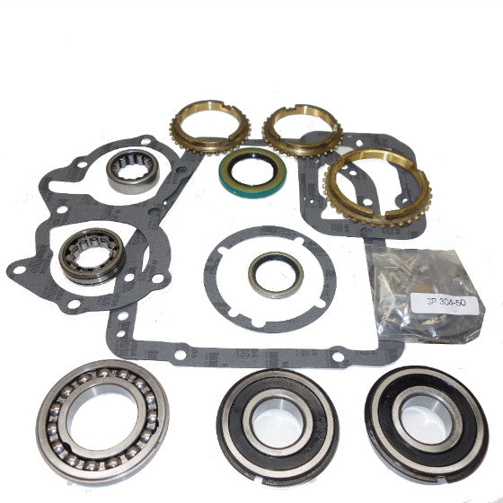 SM465 Transmission Bearing/Seal Kit w/Snychro Rings 88-91 Chevrolet/GMC Trucks 4-Speed Manual Trans Aluminum Top Cover USA Standard Gear