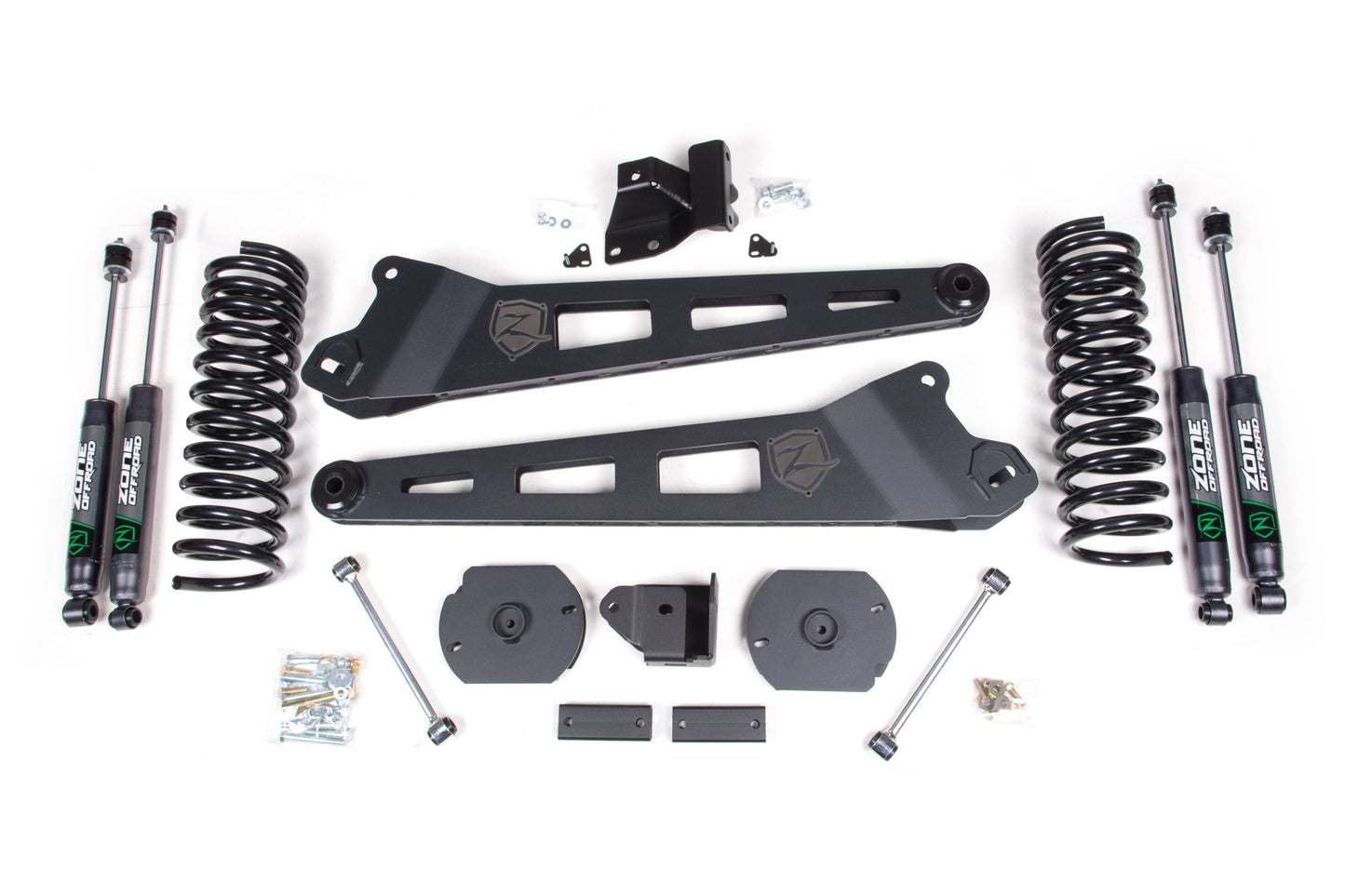 2025 Ram 2500 4WD (Diesel) 3 Inch Suspension Lift Kit, 1.25 Inch Rear Lift, Spacer - Nitro Shocks Zone Offroad