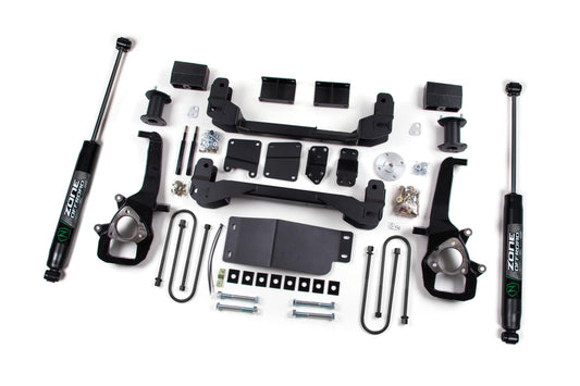06-08 Dodge 1500 4 Inch Lift Kit Zone Offroad-1