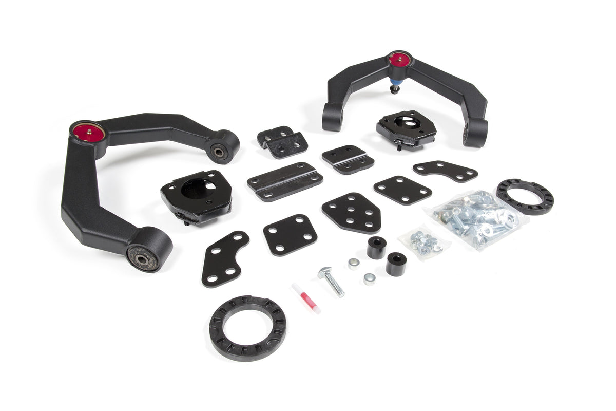 06-11 Dodge RAM 1500 4WD 2.5 Inch Adventure Series Leveling Kit Zone Offroad-2