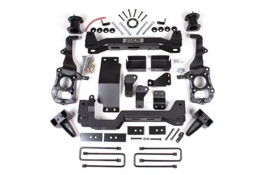 21-23 Ford F-150 Tremor 4WD 5 Inch Lift Kit 3 Inch Rear Block Spacer Front Zone Offroad-1
