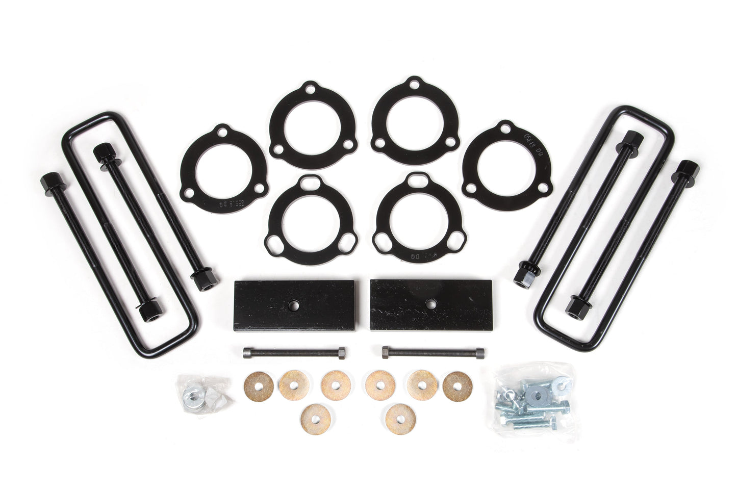 16-25 Toyota Hilux 1.5 Inch Front Suspension Lift, 1 Inch Rear Lift Zone Offroad