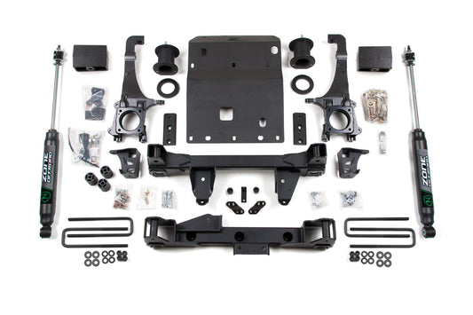 05-15 Toyota Tacoma 6 Inch Front 4 Inch Rear Lift Kit Zone Offroad-1