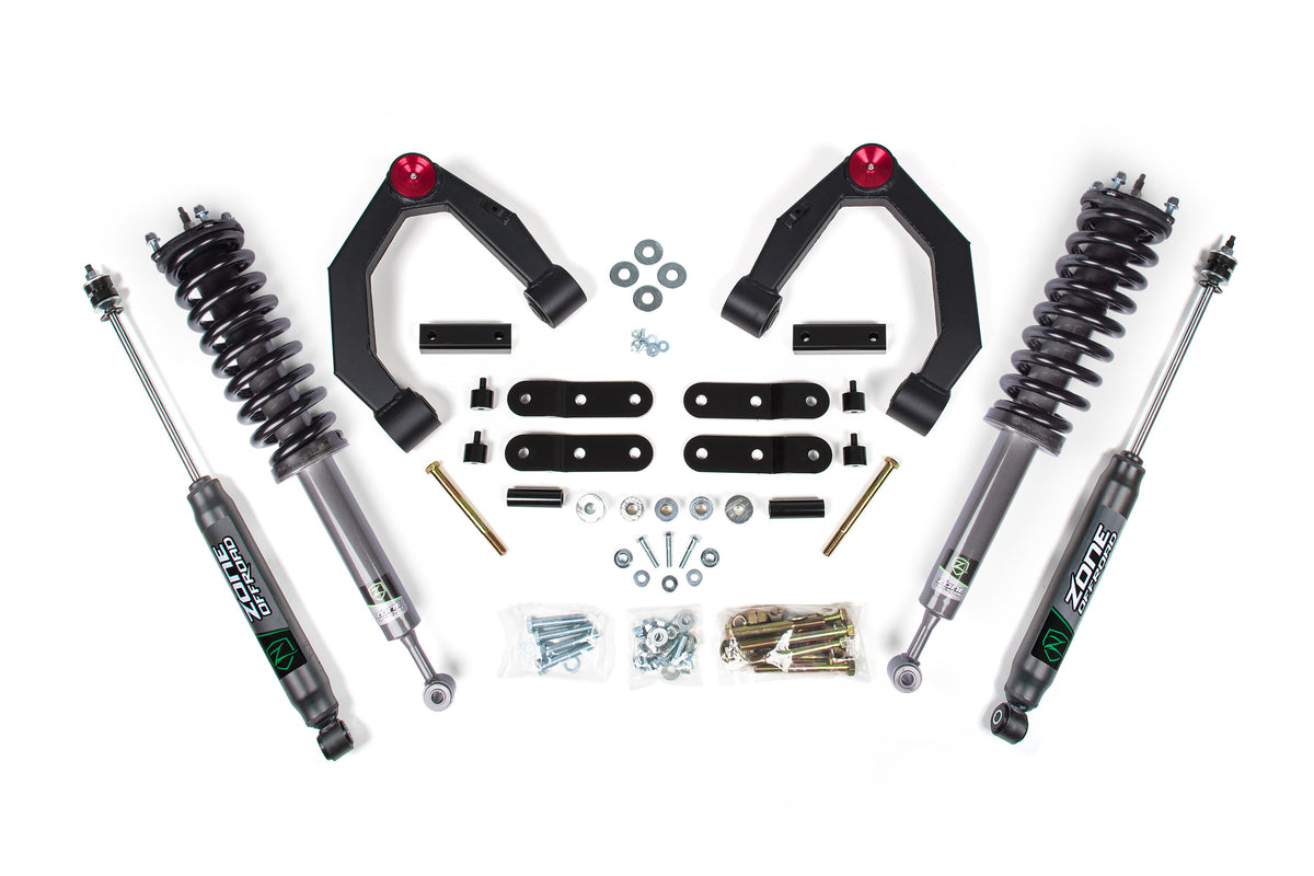 07-21 Toyota Tundra 4WD 3.5 Inch Adventure Series Lift Kit, 1 Inch Rear Lift, Shackle - Nitro Loaded Struts, Nitro Shocks Zone Offroad-3