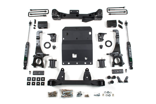 16-23 Toyota Tacoma 6 Inch Front 4 Inch Rear Lift Kit Zone Offroad-1