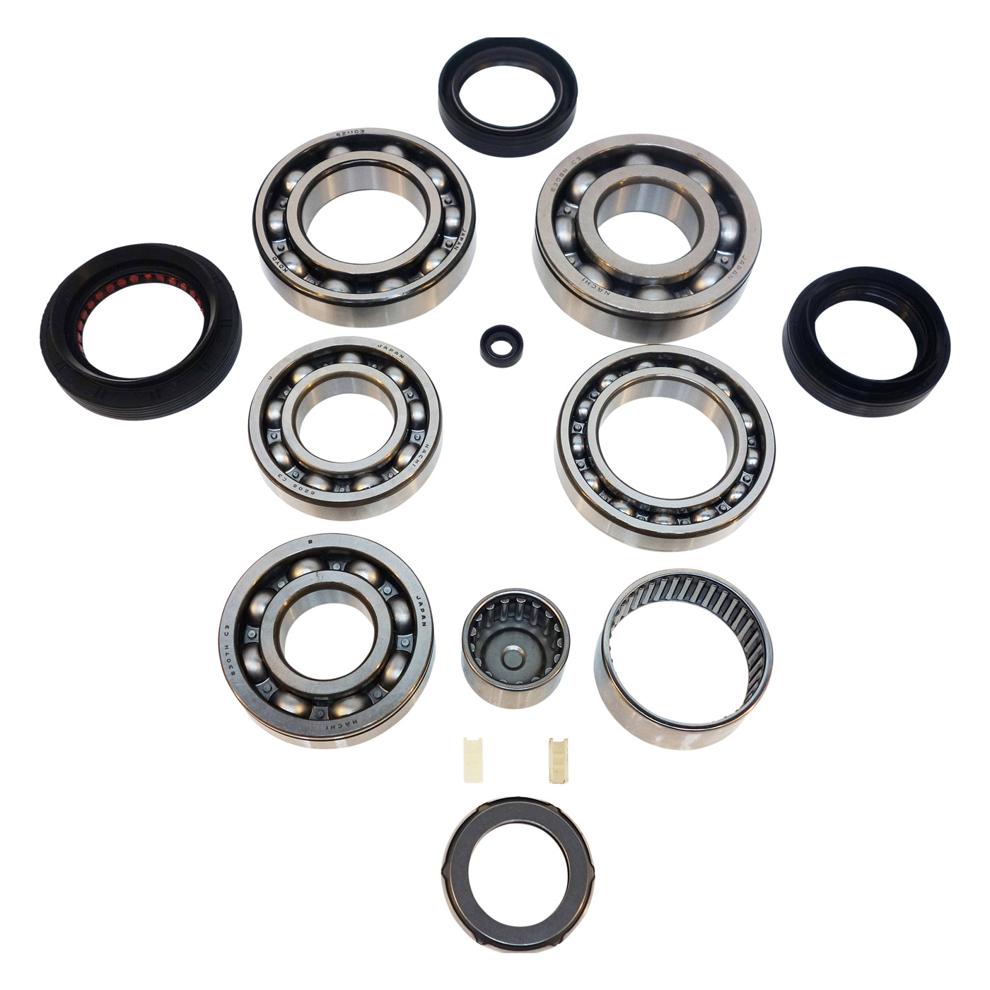 Transfer Case Bw4446 & Bw4447 Bolt-On Rear Yoke Bearing Kit USA Standard Gear