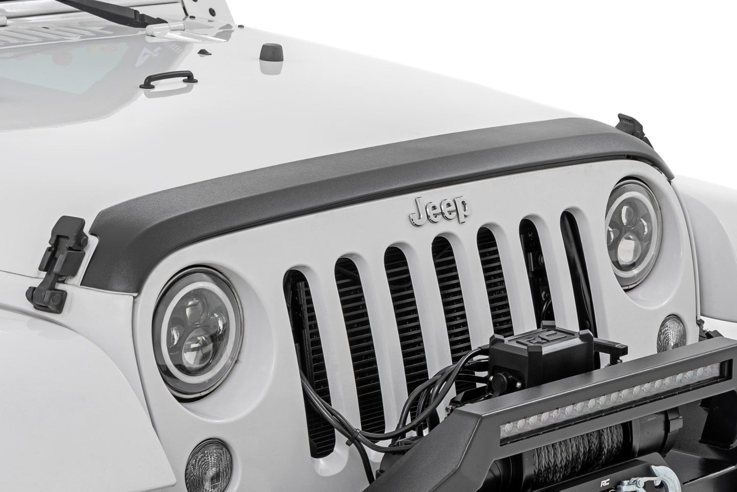 Trail Cladding | Hood Protector | Jeep Wrangler JK/Wrangler Unlimited (07-18) Rough Country