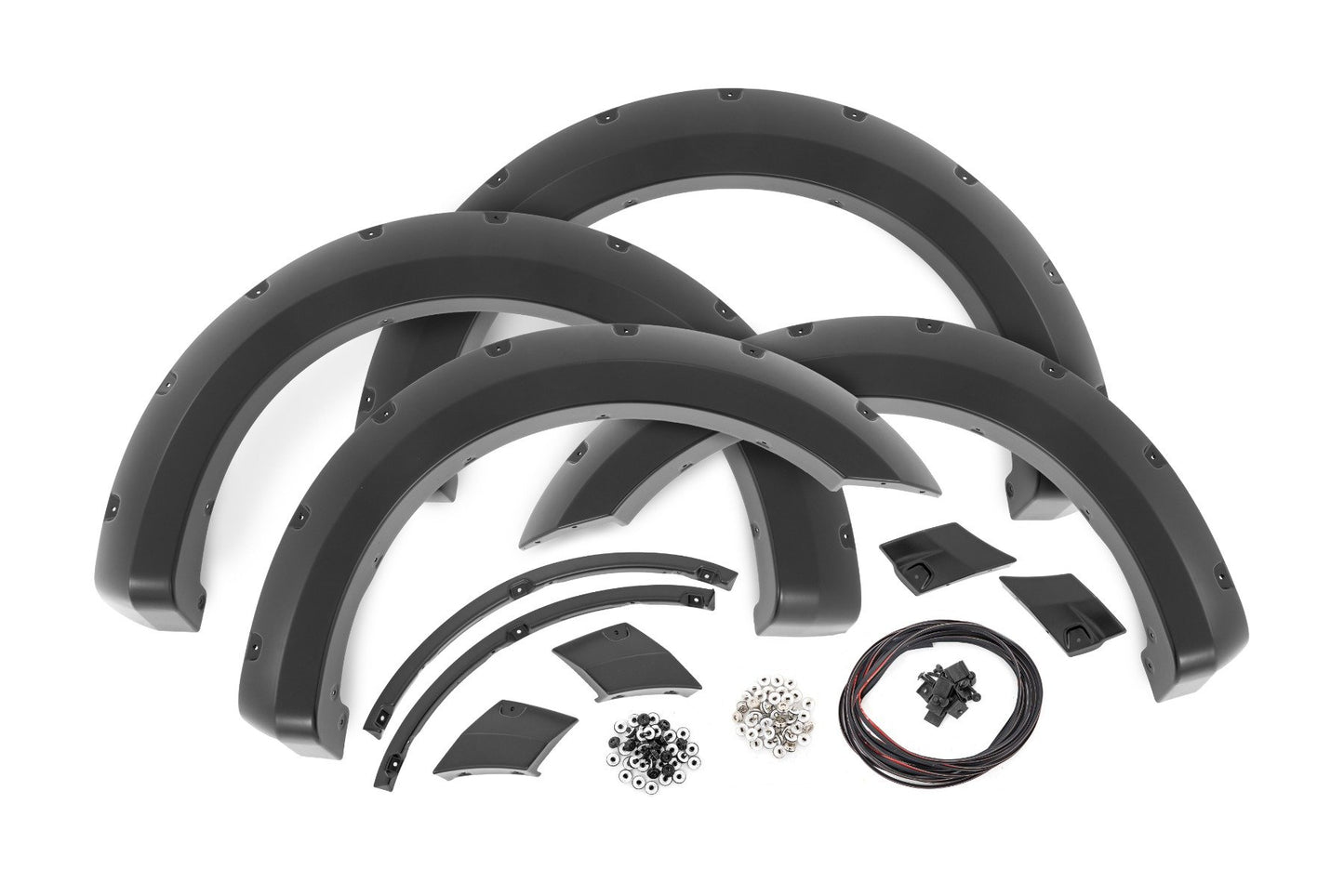 Pocket Fender Flares | E2 Magma Red | Ford F-150 2WD/4WD (2018-2020) Rough Country