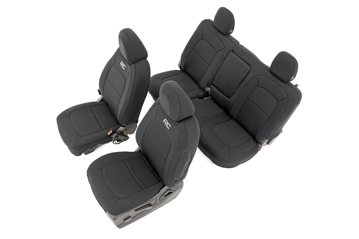 Seat Covers | Front Bucket | Rear Bench | Chevy/GMC Canyon/Colorado (15-22) Rough Country