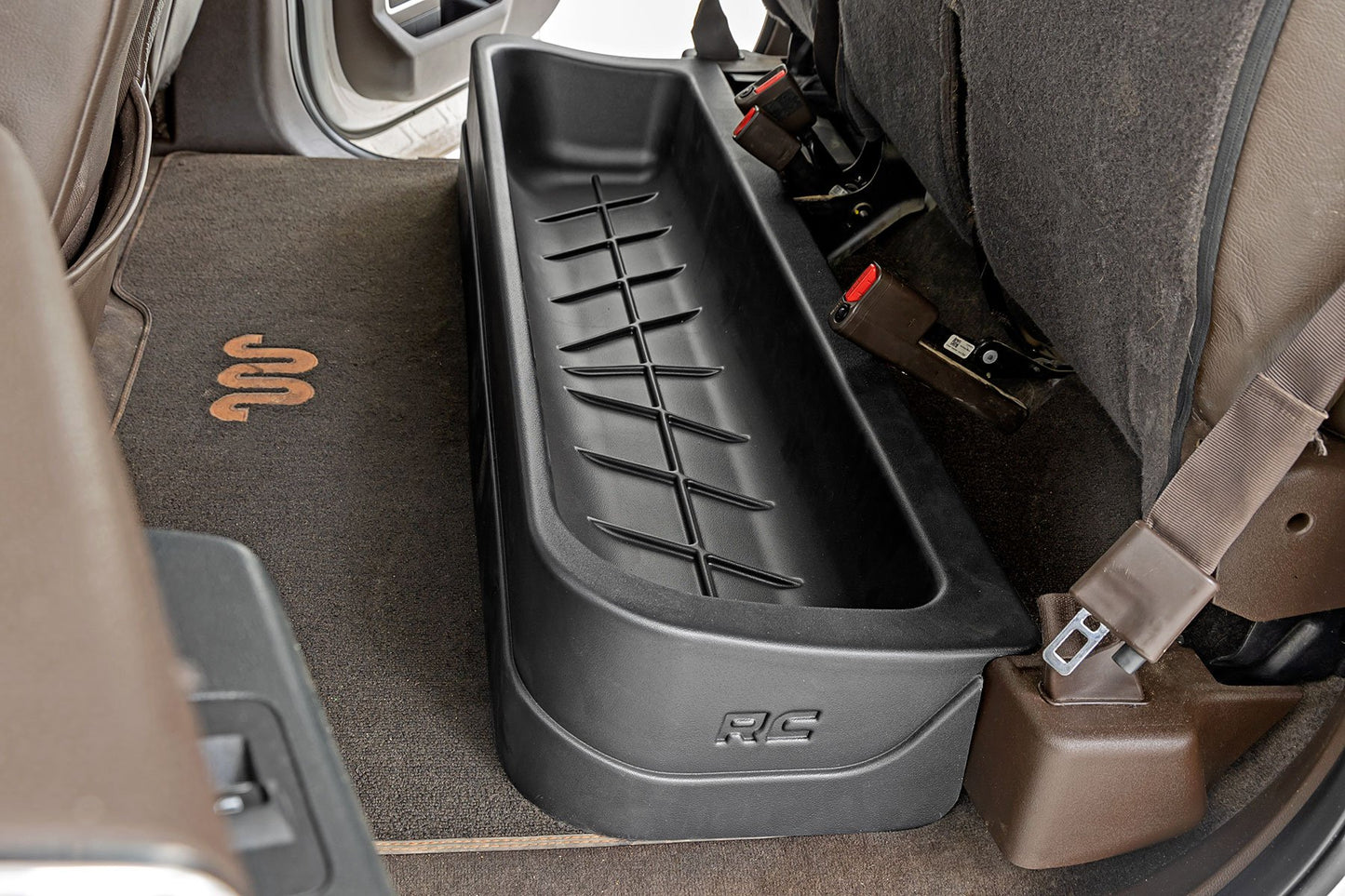Under Seat Storage | Crew Cab | Ford F-150/F-250/F-350/Raptor (2015-2024) Rough Country
