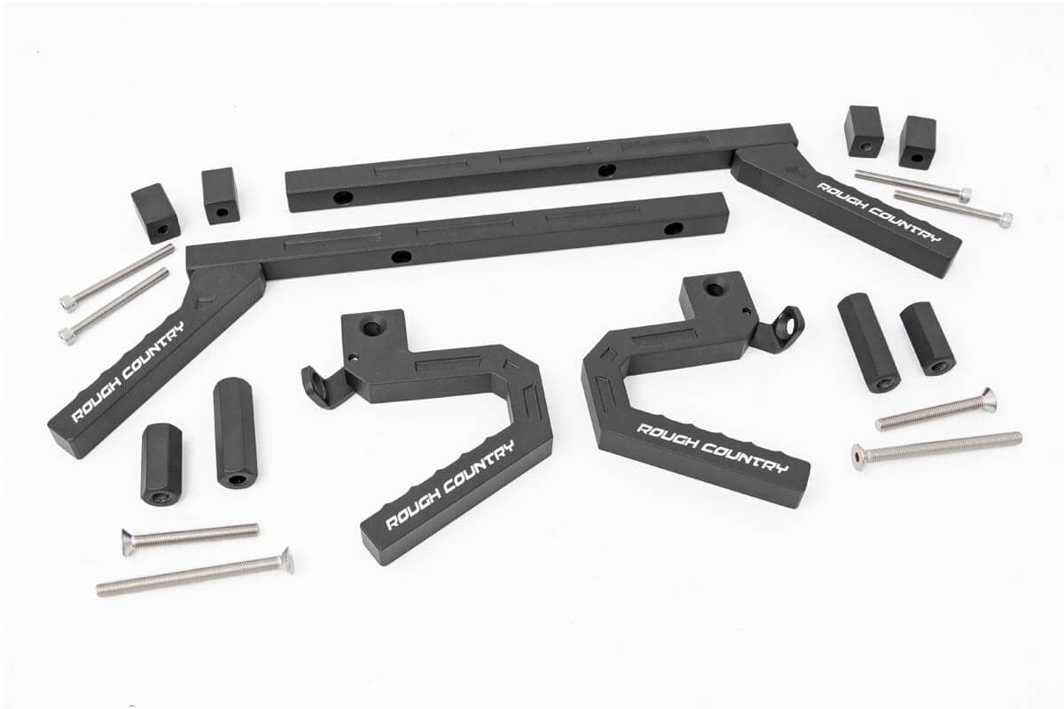 Grab Handles | Alum | FR & RR | Jeep Wrangler JK/Wrangler Unlimited (07-18) Rough Country