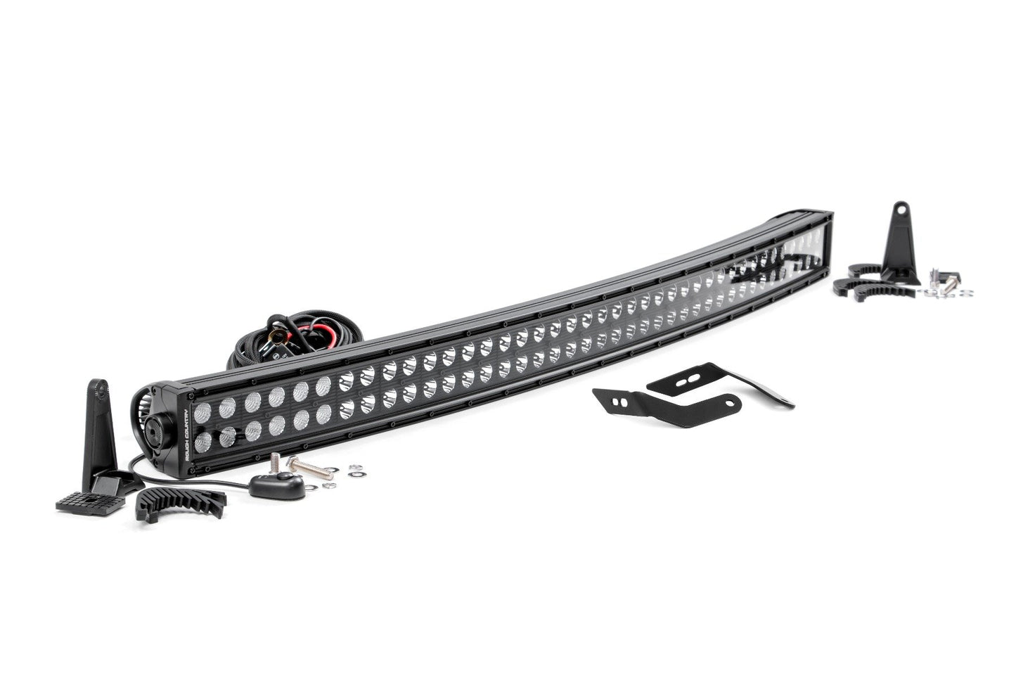 LED Light Kit | Front Mount | 40" Black Dual Row | Honda Talon 1000X-4 Rough Country