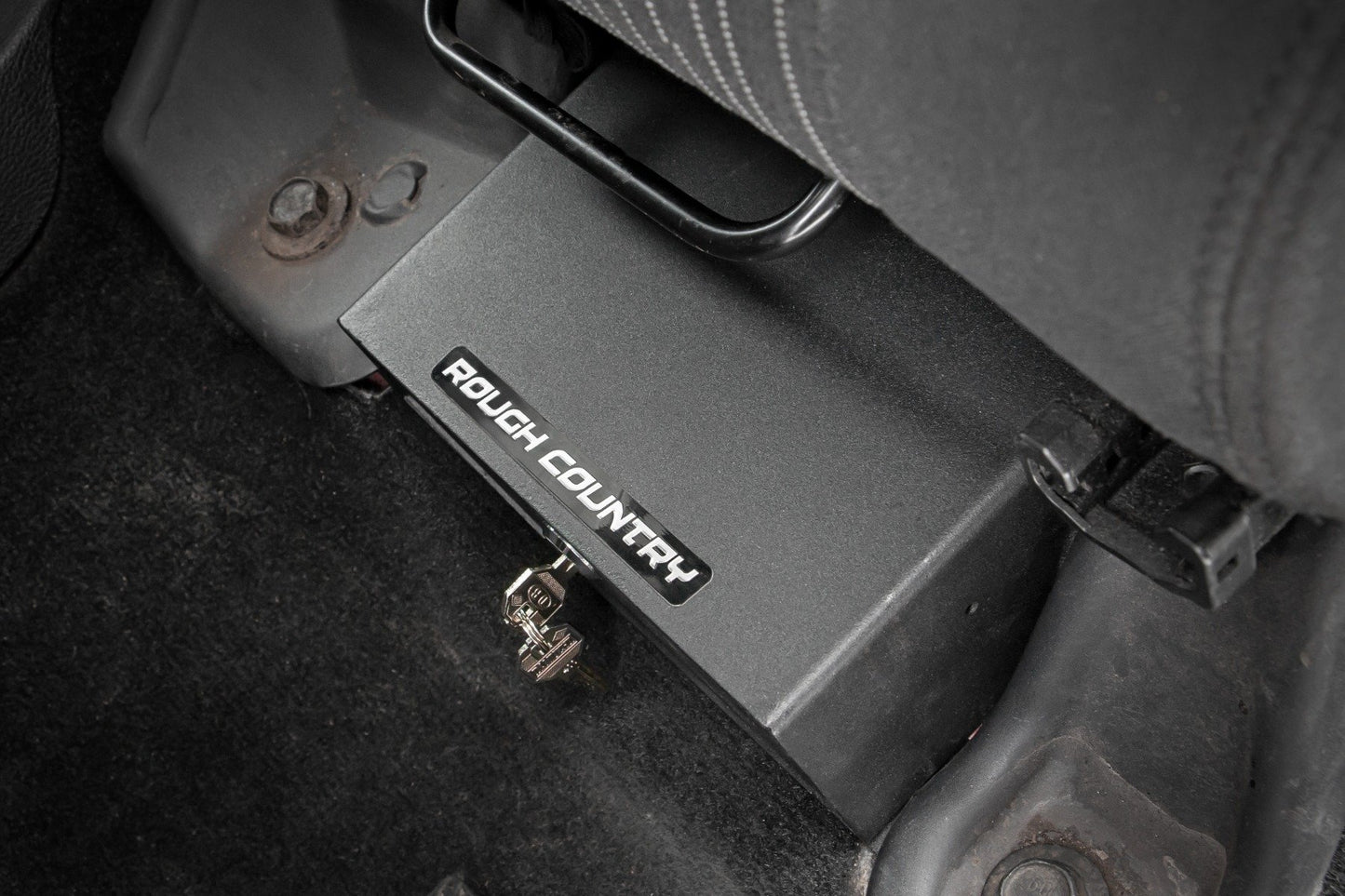 Storage Box | Under Seat | Jeep Wrangler JK (07-10)/Wrangler Unlimited (07-18) Rough Country
