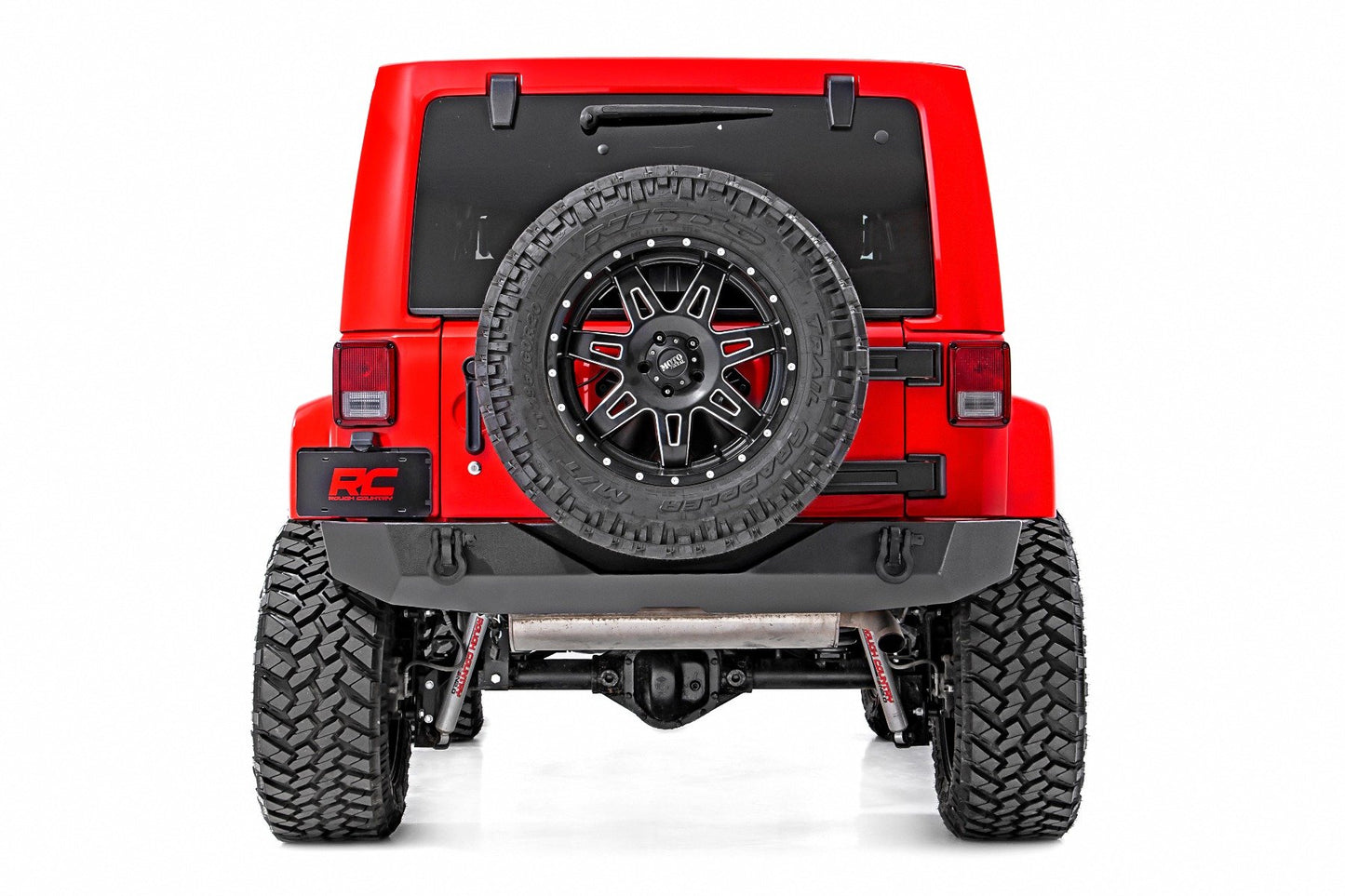 Rear Bumper | Full Width | Jeep Wrangler JK/Wrangler Unlimited (2007-2018) Rough Country