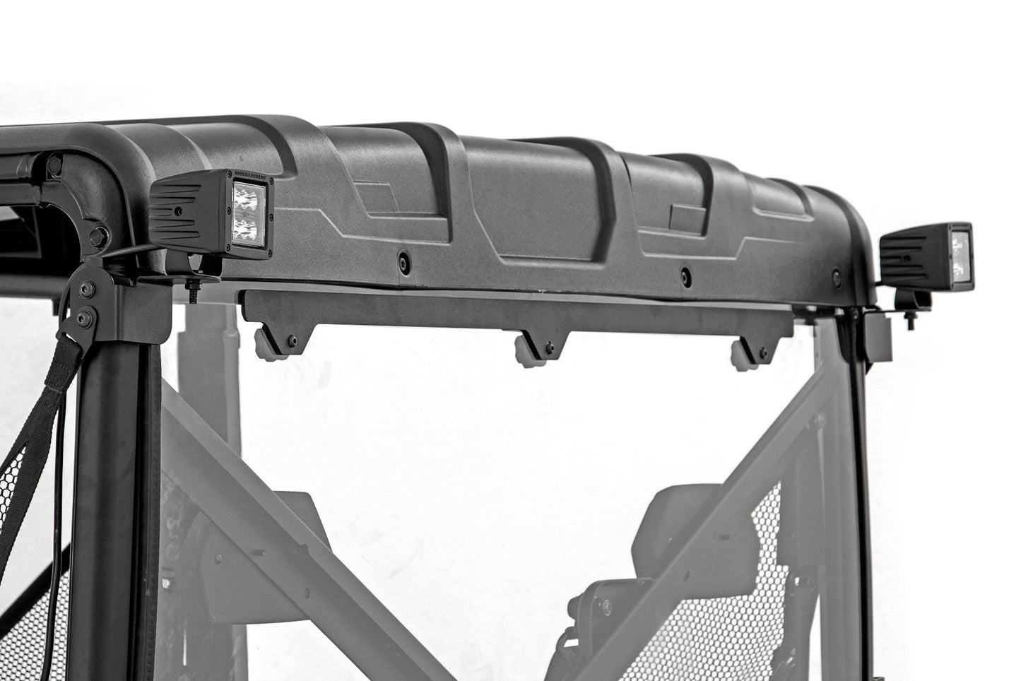 LED Light Kit | Rear Mount | 2" Chrome Pair | Wide Angle | Polaris Ranger XP 1000 Rough Country