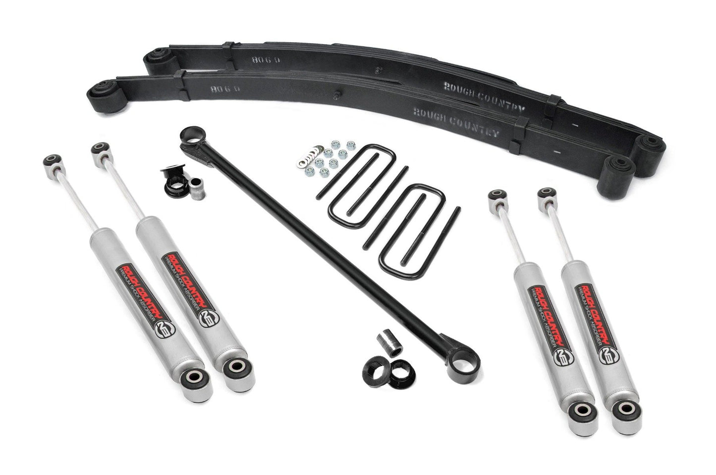 2.5 Inch Leveling Kit | Leaf Spring | Ford F-250/F-350 Super Duty 4WD (99-04) Rough Country