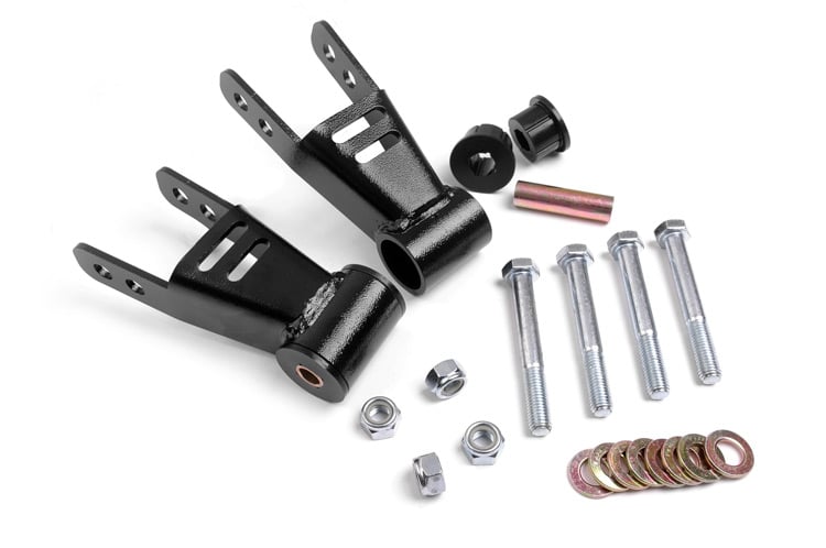 Lift Shackles | Rear | 1.5 Inch-2 Inch Lift | Jeep Cherokee XJ 2WD/4WD (84-01) Rough Country
