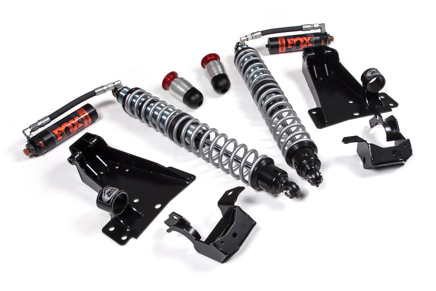 Coilover Conversion Kit with FOX 2.5 DSC Shocks | Front | Wrangler JL + Gladiator JT JKS Manufacturing