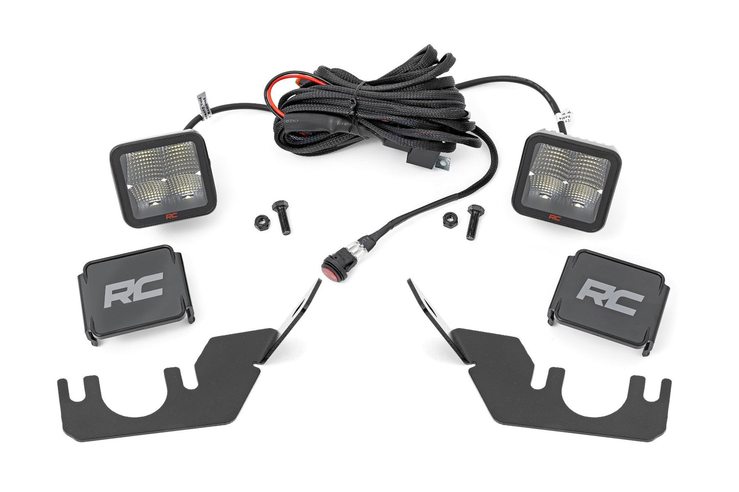 LED Light | Rear Mount | 2" Spectrum Pair | Kawasaki Teryx 1000/Teryx4 800  Rough Country