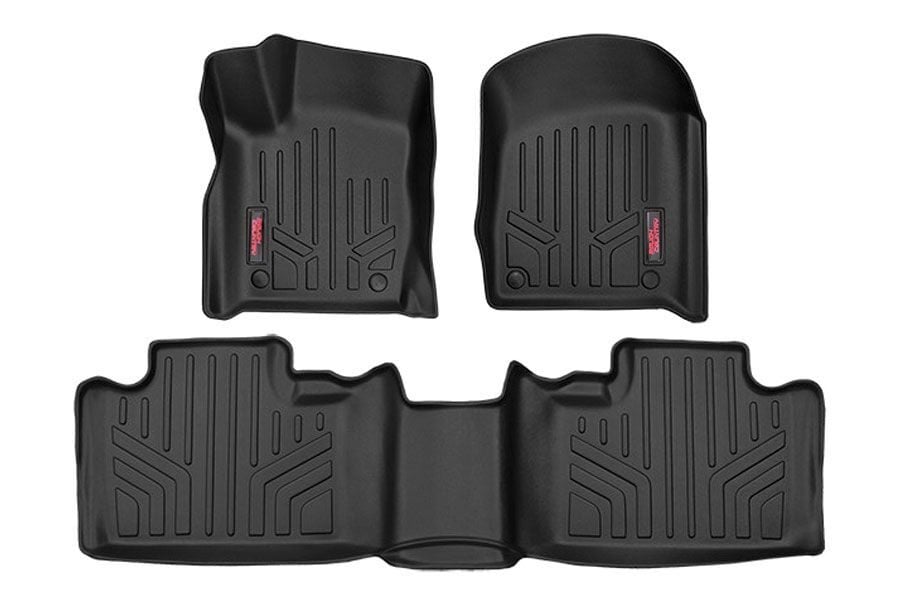 Floor Mats | Front and Rear | Jeep Grand Cherokee 2WD/4WD (2013-2020) Rough Country