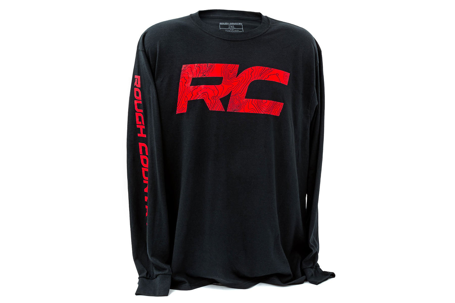 Rough Country Long Sleeve | RC Tread Sleeve | Black|2 XL Rough Country
