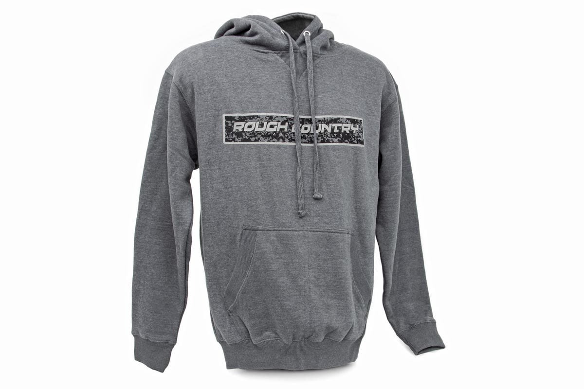 Rough Country Hoodie | Digital | Grey | 3XL Rough Country
